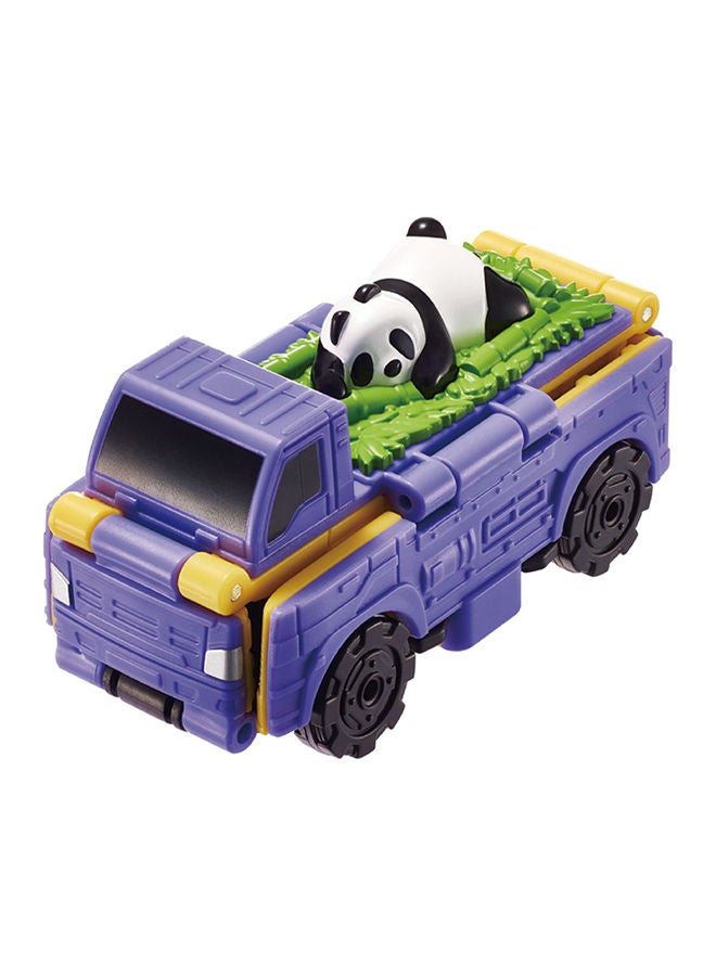 TRANSRACERS Transracers 2-In-1 Flip Vehicle - Panda Car To Farm Truck - Image 2