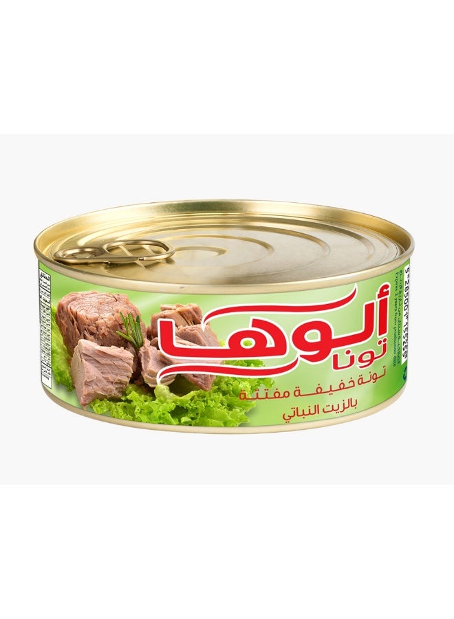 توناء ألوها خفيف الرقائق في زيت نباتي، 165 جرام