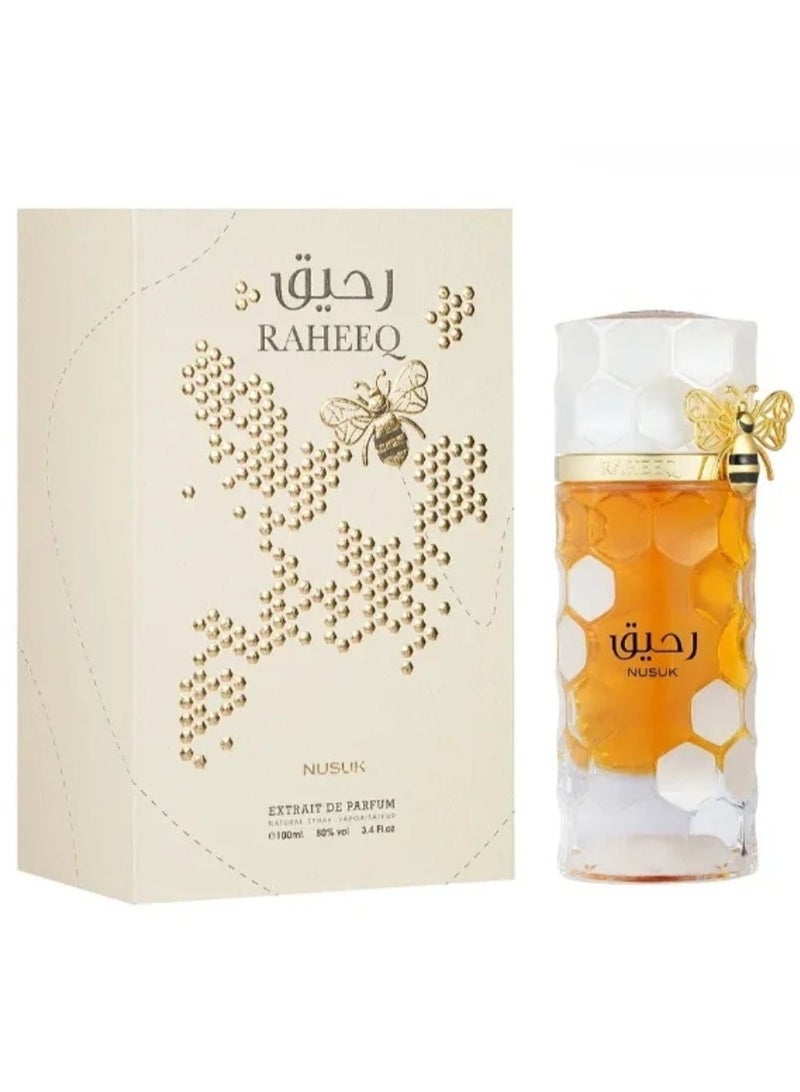 Nusuk Raheeq Eau de Parfum – 100ml | Oriental Vanilla | Unisex - Image 1