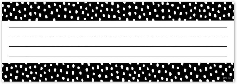 Creative Teaching Press CTP Messy Dots Name Plates Learning Décor for Classroom ( 10620) - Image 1