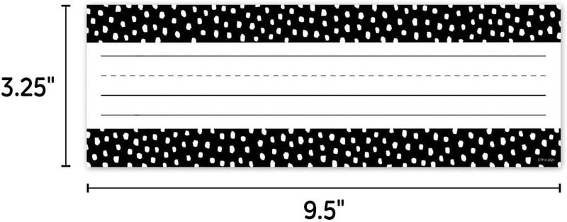 Creative Teaching Press CTP Messy Dots Name Plates Learning Décor for Classroom ( 10620) - Image 3