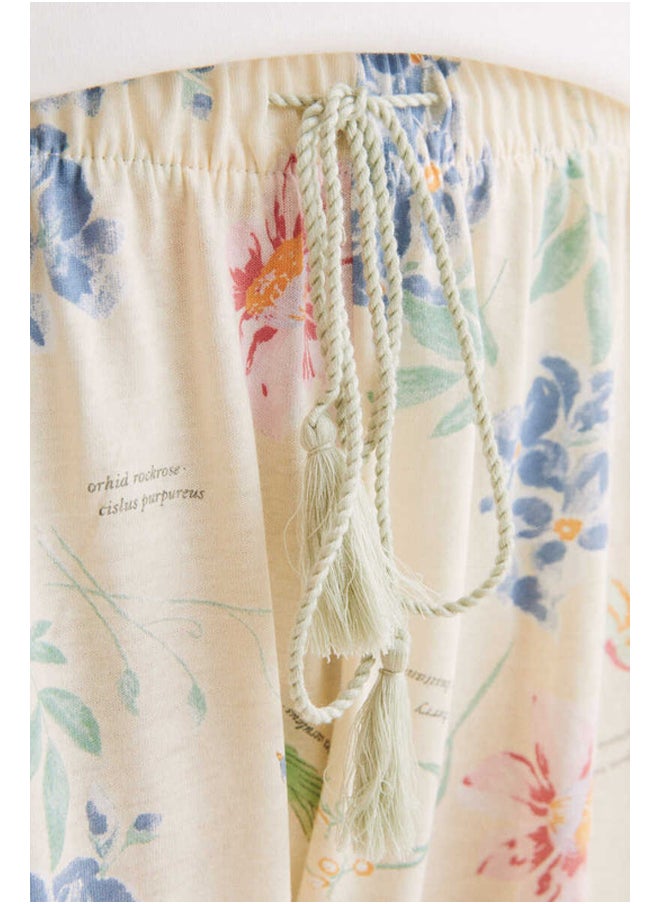 women'secret - Pajamas Capri flowers - Image 1