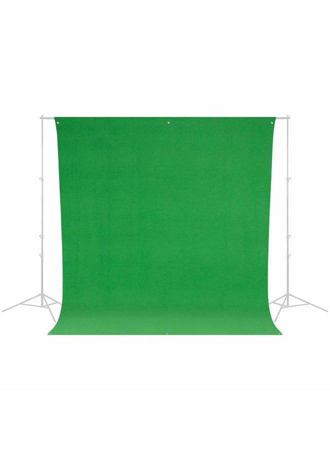 Westcott Wrinkle-Resistant 9' x 10' (2.75 x 3.05m) Backdrop for Photoshoots, Group Portraits, & Photo Booth. Portable and Travel Friendly (Chroma-Key Green) - Image 1