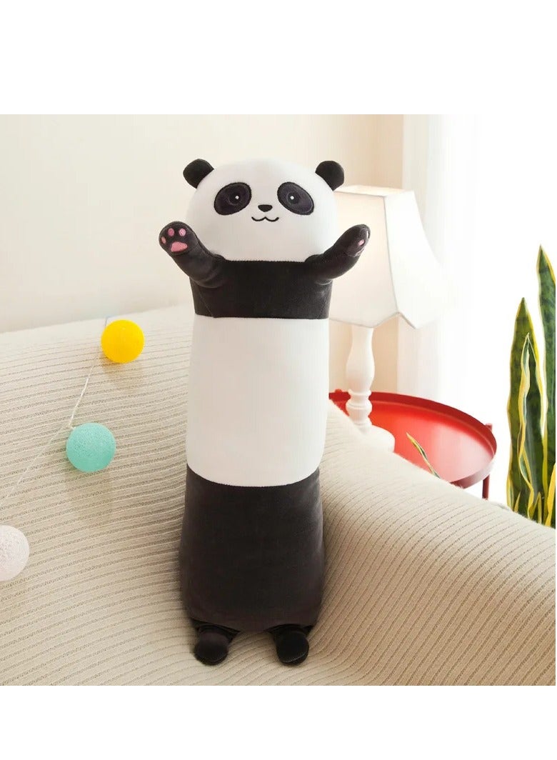 Universal Toys 40-Inch Giant Long Velor Panda Toy - Soft & Cuddly Animal Doll | Perfect as Leg Pillow, Plush Toy, & Cuddle Buddy | Durable, Cute & Ideal Gift for Kids | Cozy Companion for All Ages - Image 3