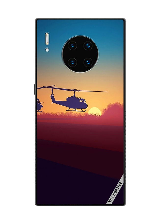 VR CREATIVE Protective Case Cover For Huawei Mate 30 Pro Military Choppers Design Multicolour - Image 1