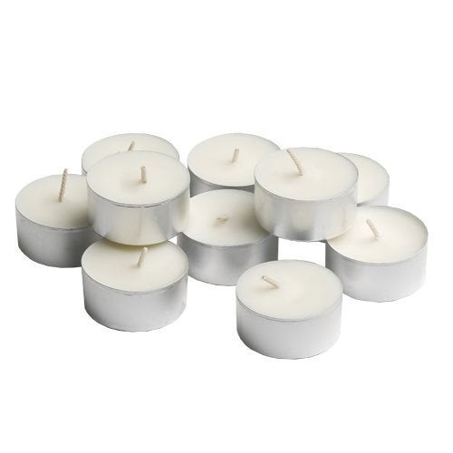 HK balloons 200pcs White Wax Diwali New Year Tealight Candles 10GramsUnscented Long Lasting Candle for Birthday Valentines Day Wedding Anniversary Christmas Decorations - Image 2