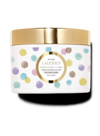 LaLicious Birthday Cake Shimmering Body Butter - Hydrating Body & Skin Moisturizing Cream with Whipped Shea Butter, Vitamin E, Cucumber Extract & Apricot Oil - No Parabens (8oz) - pzsku/ZC176FE761D66EF13B8D0Z/45/1745224598/111a4751-0e13-49eb-9553-cc105ad59177