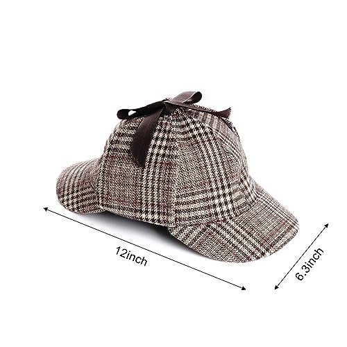 HOVEOX Detective Costume Accessories - Set With Hat, Dress Up Costume, Props for Halloween - Image 2