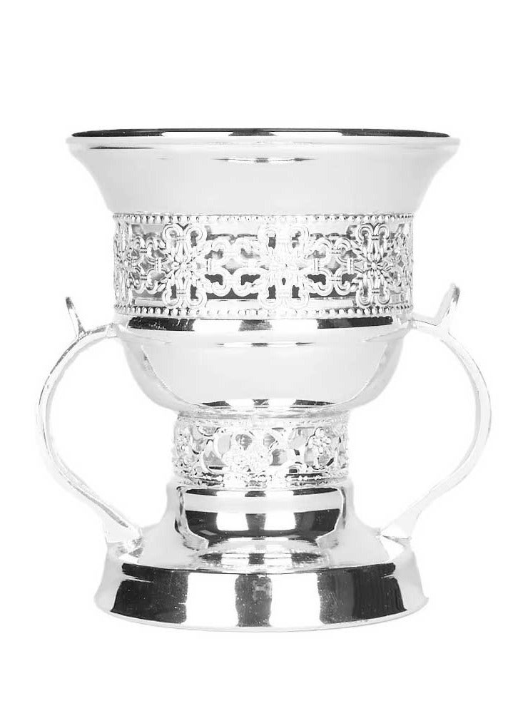 GOOAS Oud Bakhoor High Quality Incense Burner Electric Mabkhara silver - Image 1