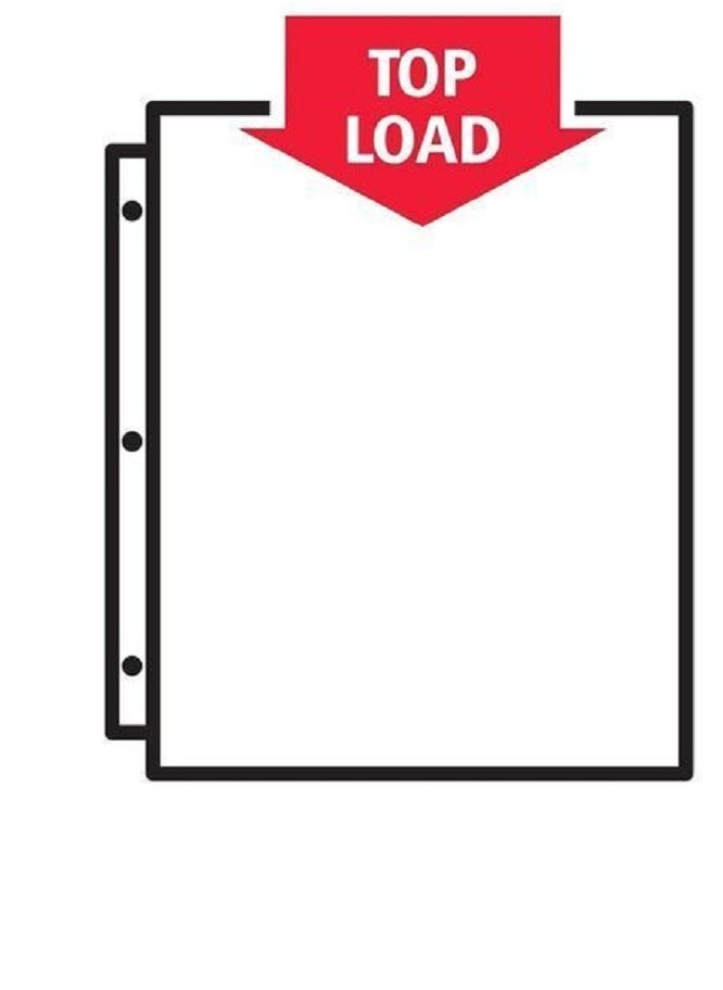 File transparent folder for keeping papers - light type - 100 pieces - A4