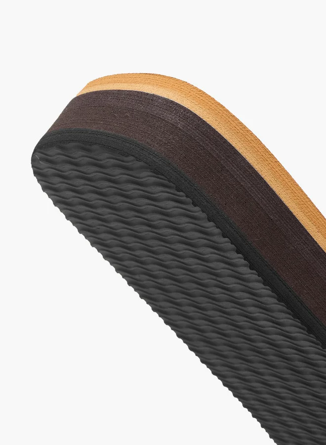 Lee Cooper Men's Solid Thong Slippers