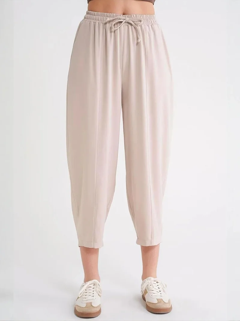 MixRay Stone Natural Mixray Salwar Fit Drawstring Pants for Women | Best Price UAE