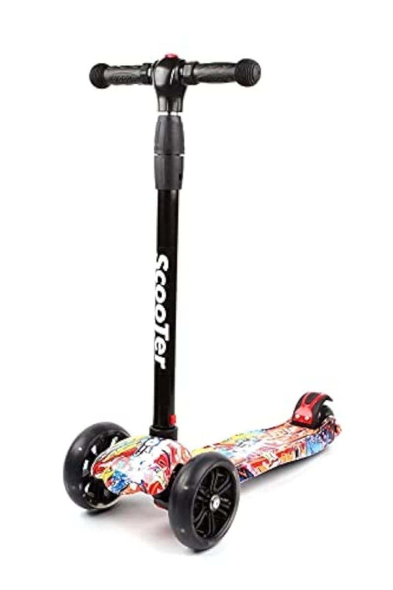 Generic Scooter - RM63-3 Multi Color - Easy Steering Mechanism