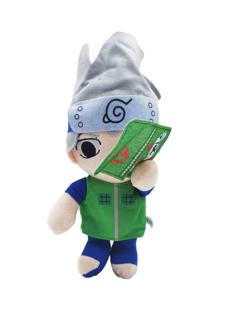 New Naruto Plush Toy Classic Cartoon Peripheral Doll (Kakashi) - Image 1