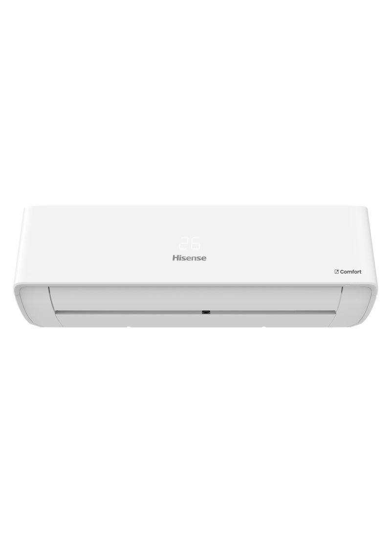 Hisense 12000 Split Air Conditioner, Cold & Hot, Wi-Fi, Auto Clean, Energy Saving HS12HPI23 White - Image 1