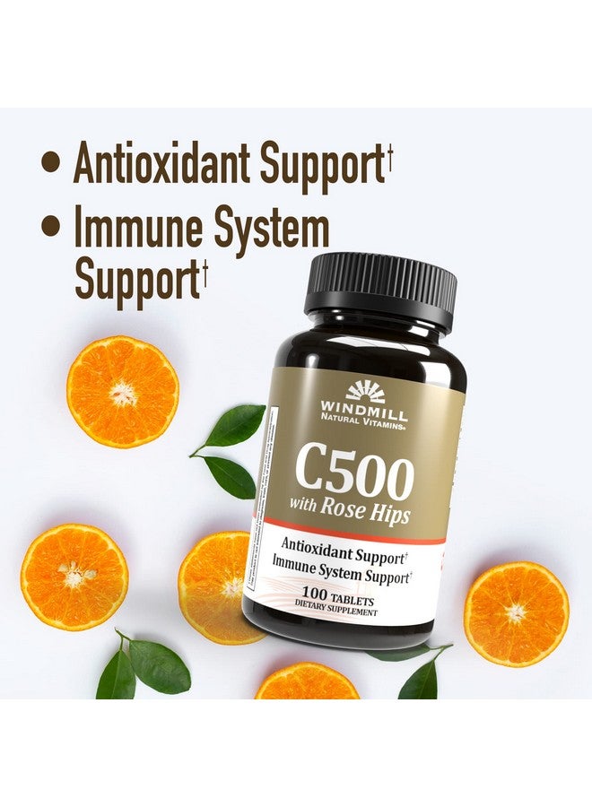 Windmill C-500 with Rose HIPS Tabs 100'S Windmill (Pack of 1) - Image 3