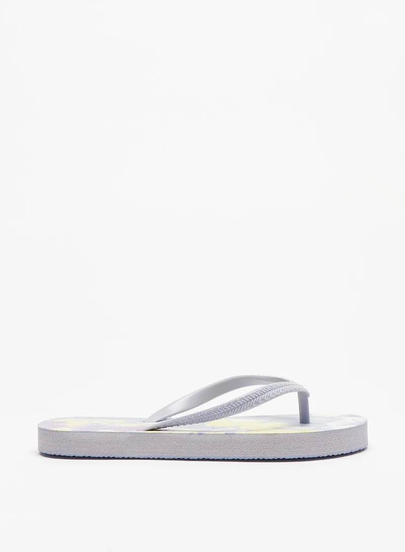 فلورا بيلا من شو إكسبرس Girls Flora Bella Printed Slip-On Flip Flops