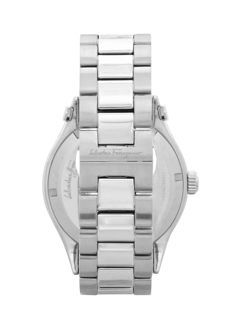 Ferragamo 1898 Sport Quartz White Dial Pepsi Bezel Watch