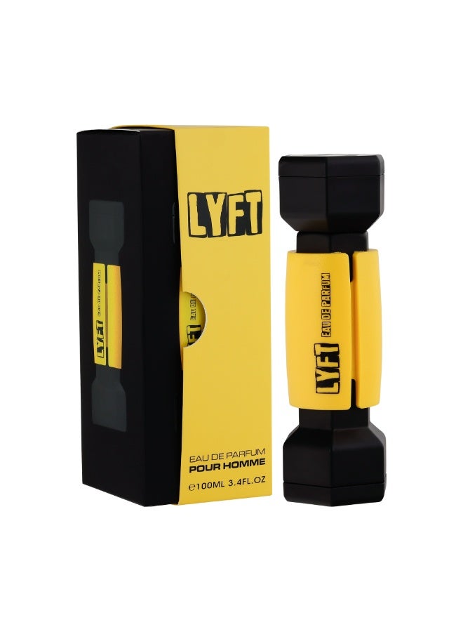 Flavia Lyft Pour Homme Premium Eau De Parfum For Man 100ml | Perfume For Men | Long Lasting Luxury Fragrances For Him | Fresh Floral Scent With Lemon Verbena, Jasmine & Sandalwood - Image 5
