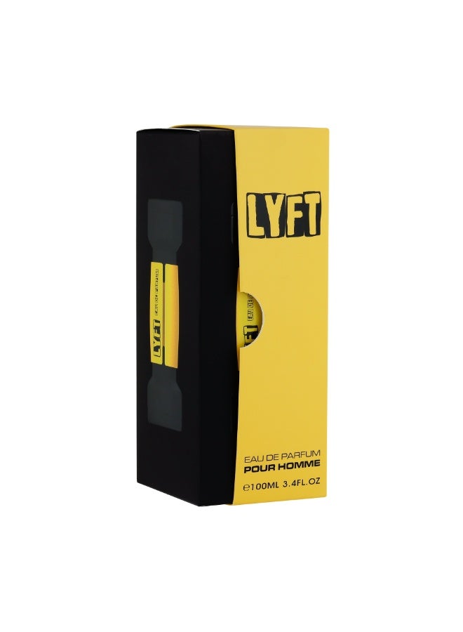 Flavia Lyft Pour Homme Premium Eau De Parfum For Man 100ml | Perfume For Men | Long Lasting Luxury Fragrances For Him | Fresh Floral Scent With Lemon Verbena, Jasmine & Sandalwood - Image 4