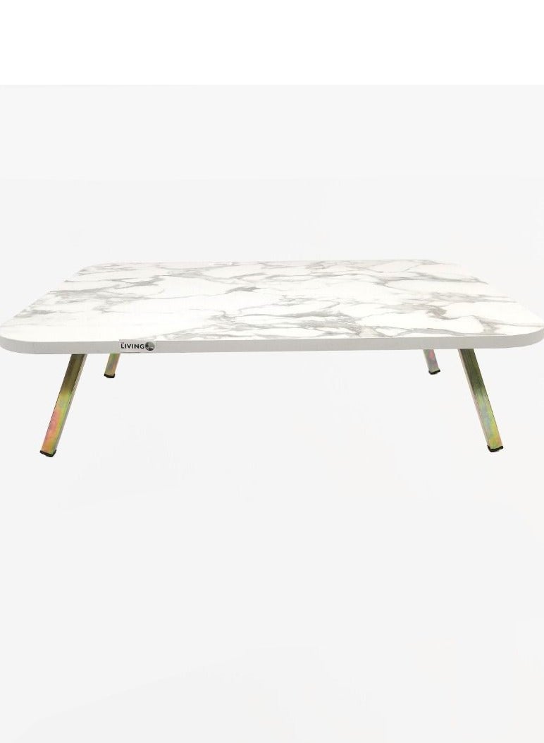 Living Foldable legs floor center table for living room, kitchen, meeting room, multi-functional coffee table  60X80 cm - Image 4