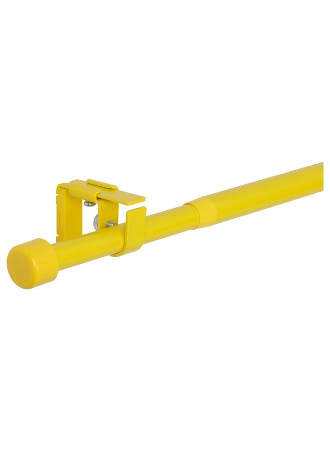 erorex Curtain rod set, yellow, 120-210 cm 19 mm - Image 1