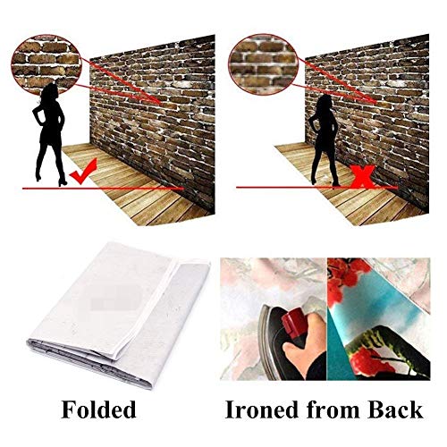 Haoyiyi 7x5ft Interior Wall Backdrop Indoor Empty Room Baroque Black Vintage Elegant European Photography Background Photo Business Office Bedroom Living Room Photo Portrait Studio Prop - Image 4