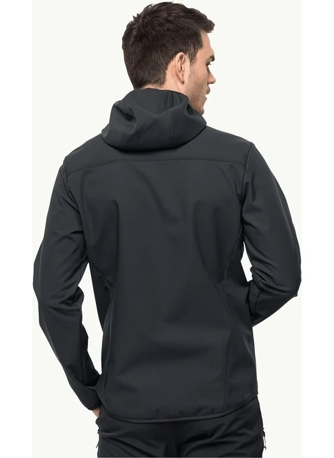 Jack Wolfskin Bornberg Hoody Dark Smoked Men's Softshell 1307471-6350