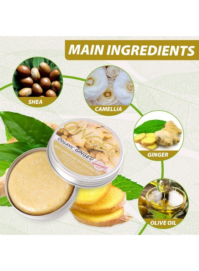 Starhig 2 Pcs Ginger Hair Regrowth Shampoo Bar Natural Organic Promotes Hair Growth - Image 4