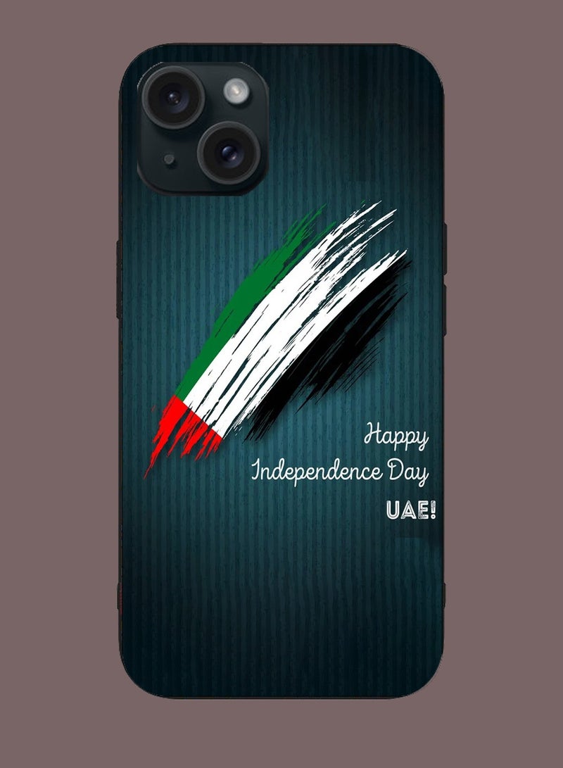 Service Zone Protective Mobile Back Cover Happy UAE National Day For iPhone 15 Plus - Image 2