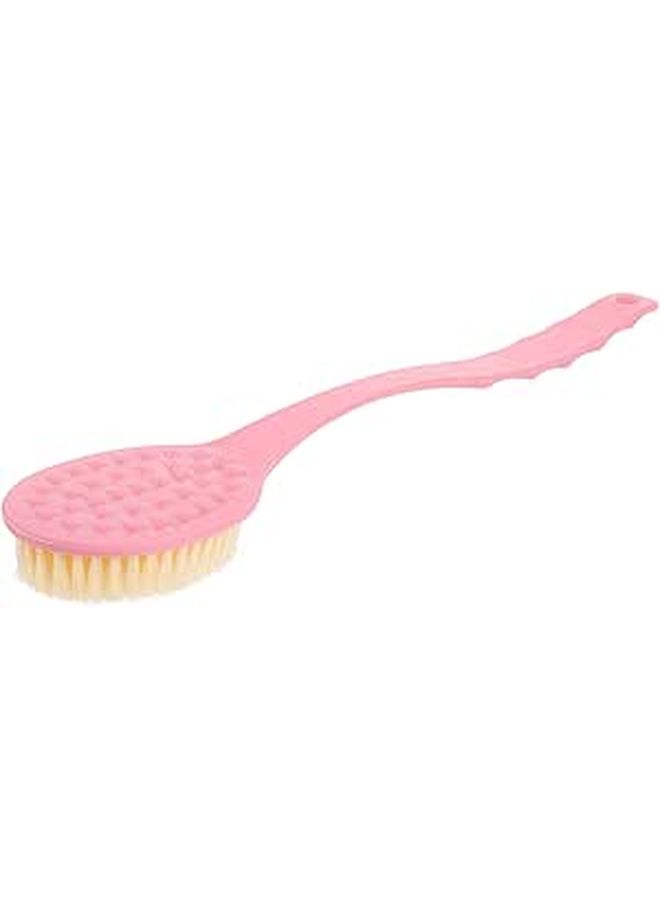 Long Handle Bath Brush Back Scrubber with Soft Bristles for Exfoliating Shower and Bath Use - Image 1