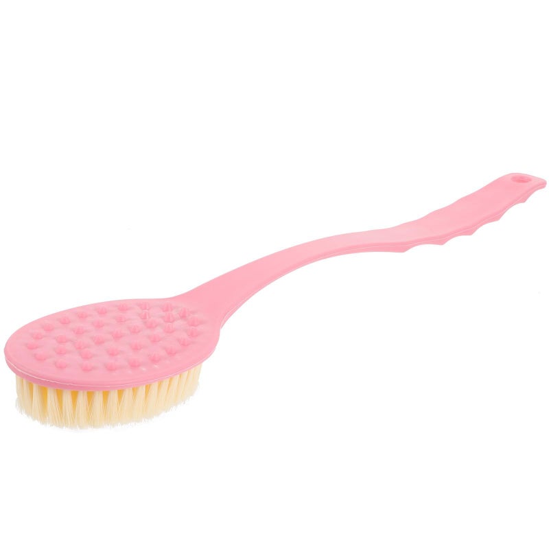Long Handle Bath Brush Back Scrubber with Soft Bristles for Exfoliating Shower and Bath Use - Image 2