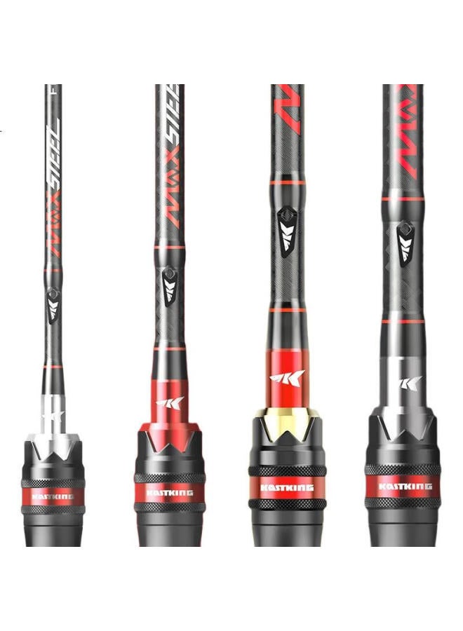 Kastking Steel Knight Rod, Single Rod, Ul Fishing Rod, Long-distance Casting, Topmouth Culter, Strong Rod, Double Rod, White Strip Rod - Image 1