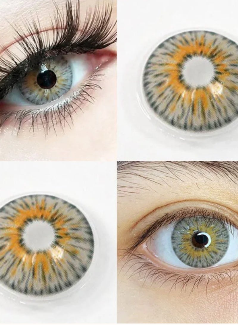 يونيبلينغ عدسات لاصقة ملونة سنوية  جوخ الرمادي نيويورك - Image 5