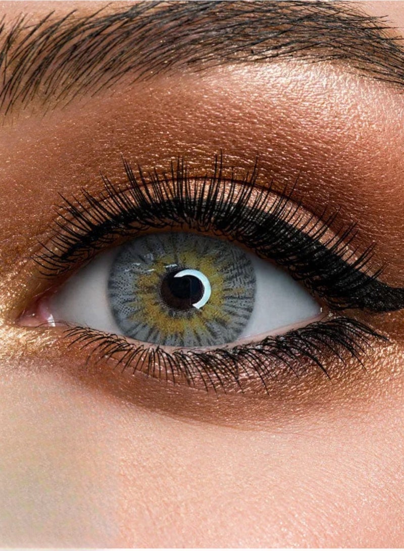 يونيبلينغ عدسات لاصقة ملونة سنوية  جوخ الرمادي نيويورك - Image 3