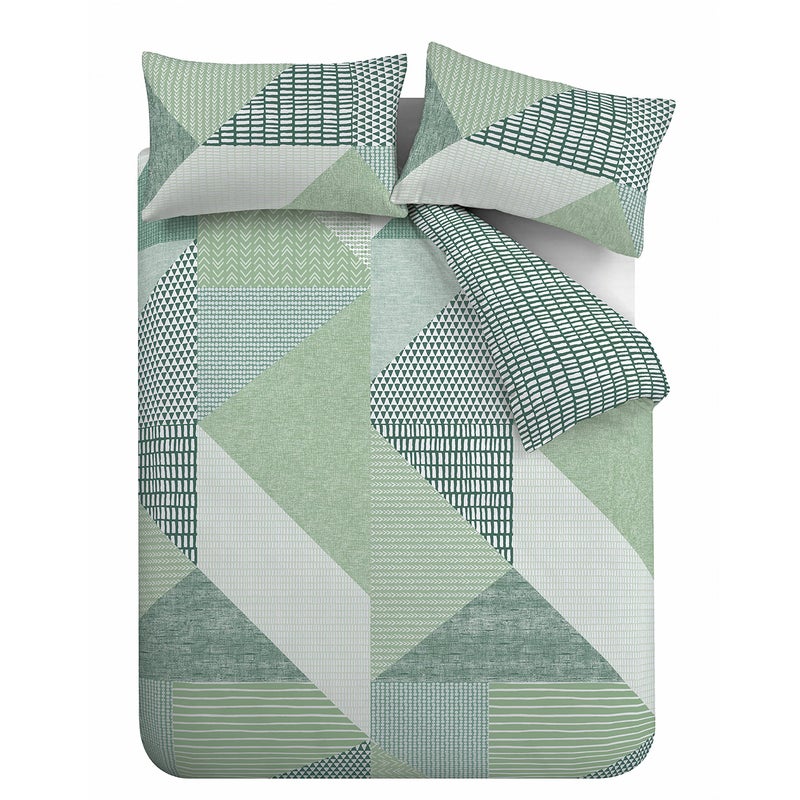 Catherine Lansfield Green King Duvet Set