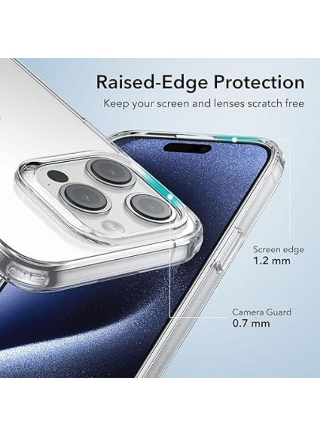 erorex Clear Case for iPhone 15 Pro Max Case, Shockproof Thin Cover, Yellowing-Resistant Slim Transparent TPU Phone Case, Zero Series, Clear - Image 4