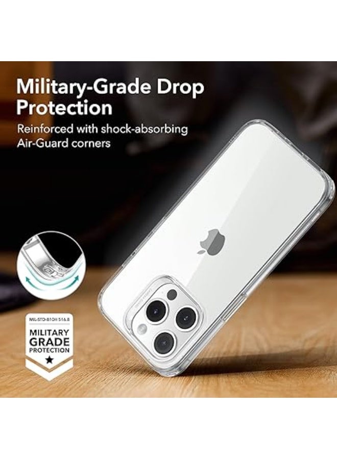 erorex Clear Case for iPhone 15 Pro Max Case, Shockproof Thin Cover, Yellowing-Resistant Slim Transparent TPU Phone Case, Zero Series, Clear - Image 2