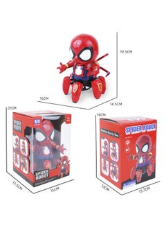 General Singing and dancing robot toy light music electric six-claw Spiderman robot  - Image 3