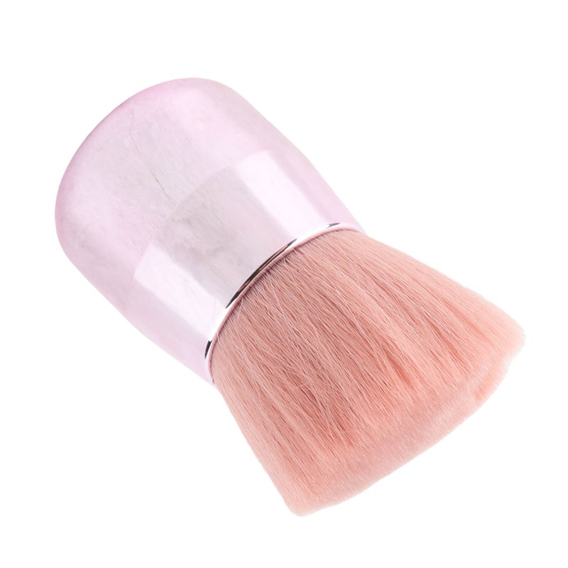 Angled Blush Brush Soft Hair Smooth Handle Makeup Brush for Bronzer Loose Powder Cosmetics - Image 5