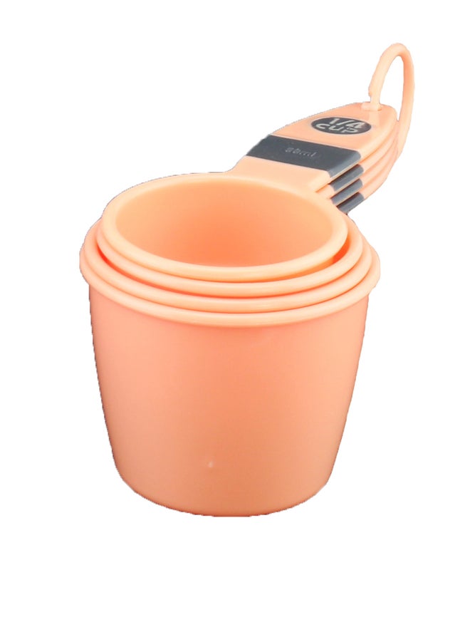 Cuisine Art 4-Pieces Measuring Cup Set, Red