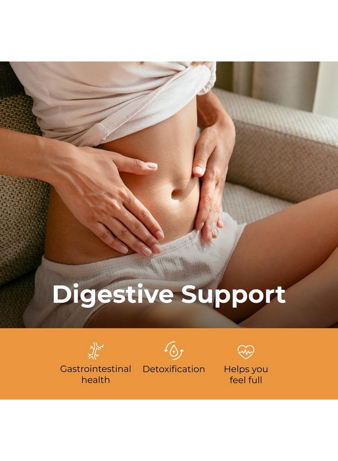 Intra Lifestyles FiberLife Supplement - Soluble Fiber for Digestive Health & Cholesterol Support with Konjac, Guar Gum, Xanthan Gum, and Cinnamon - Made in Canada - 60 Capsules - Image 4