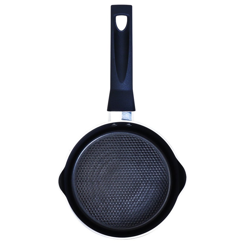 Meyer Safecook Aluminium Non Stick Milkpan 14cm, Red - Image 2