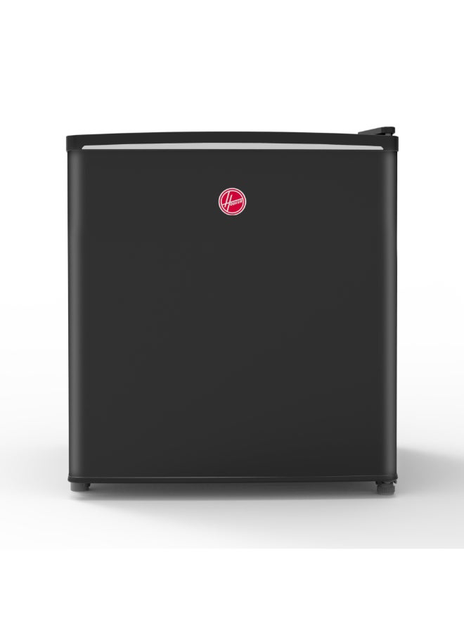 62L Single Door Compact Refrigerator with Freezer Compartment 62 L HSD-K62-B Black