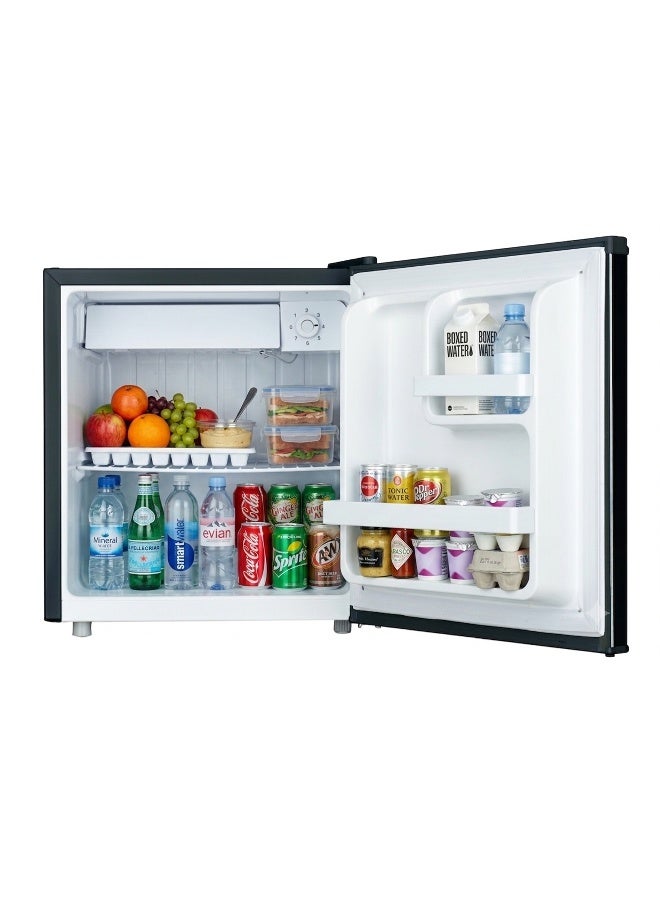 HOOVER 62L Single Door Compact Refrigerator with Freezer Compartment 62 L HSD-K62-B Black - Image 3