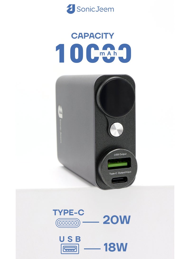 Sonic Jeem Power Bank (Rahaal) A symbol of power and durability PD with a power of 20W (SJ502A) - Image 3