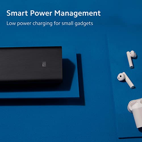 M I Mi Power Bank Boost Pro 30000mAh with 18W Fast Charging|Power Delivery 3.0|24W Fast Recharging|Triple Output Port|Dual Input with Type C|16 Layer Protection (Black) - Image 3