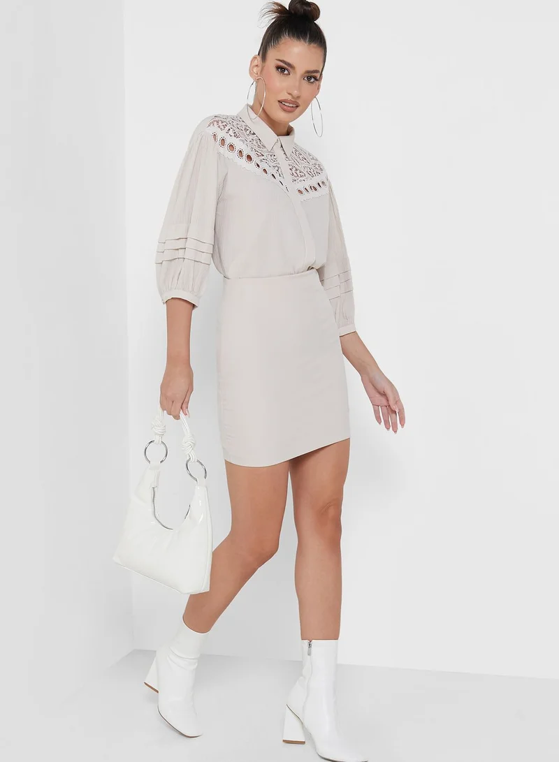 MIZALLE High Waist Bodycon Skirt