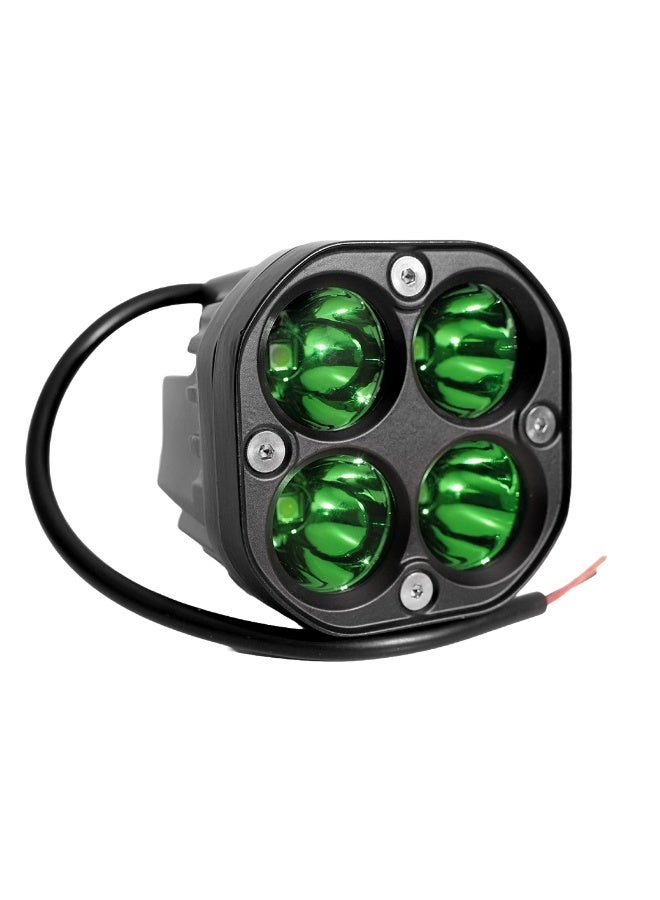 Emerald Green TBS Led Pods Light Bar, 3 Inch 40W Square 12V 24V Waterproof  Led Light - Image 1