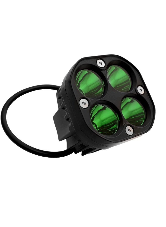 Emerald Green TBS Led Pods Light Bar, 3 Inch 40W Square 12V 24V Waterproof  Led Light - Image 2